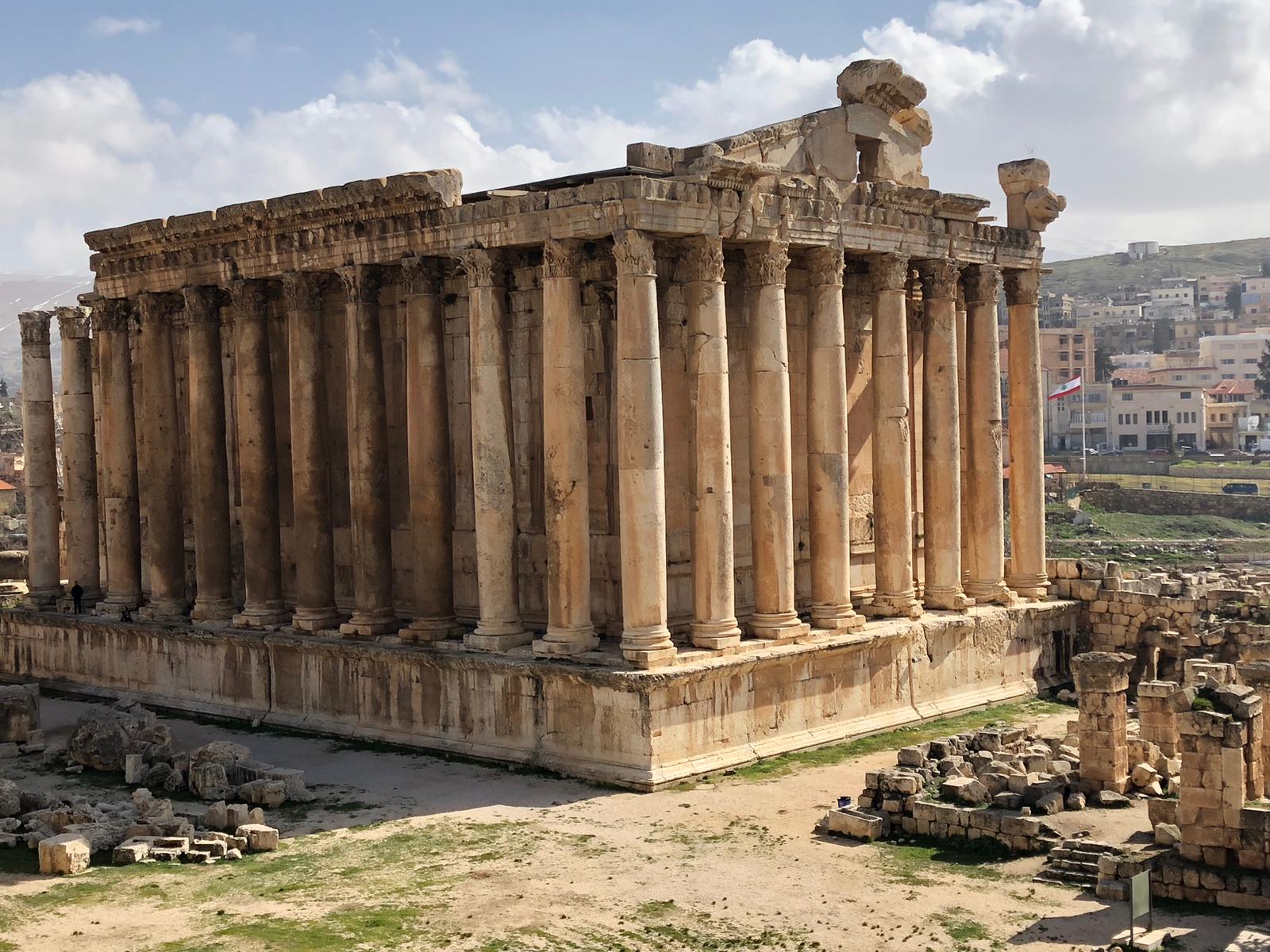 Tempio di Bacco a Baalbek Tempio di Bacco a Baalbek